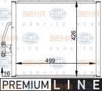 A/C Condensor E39